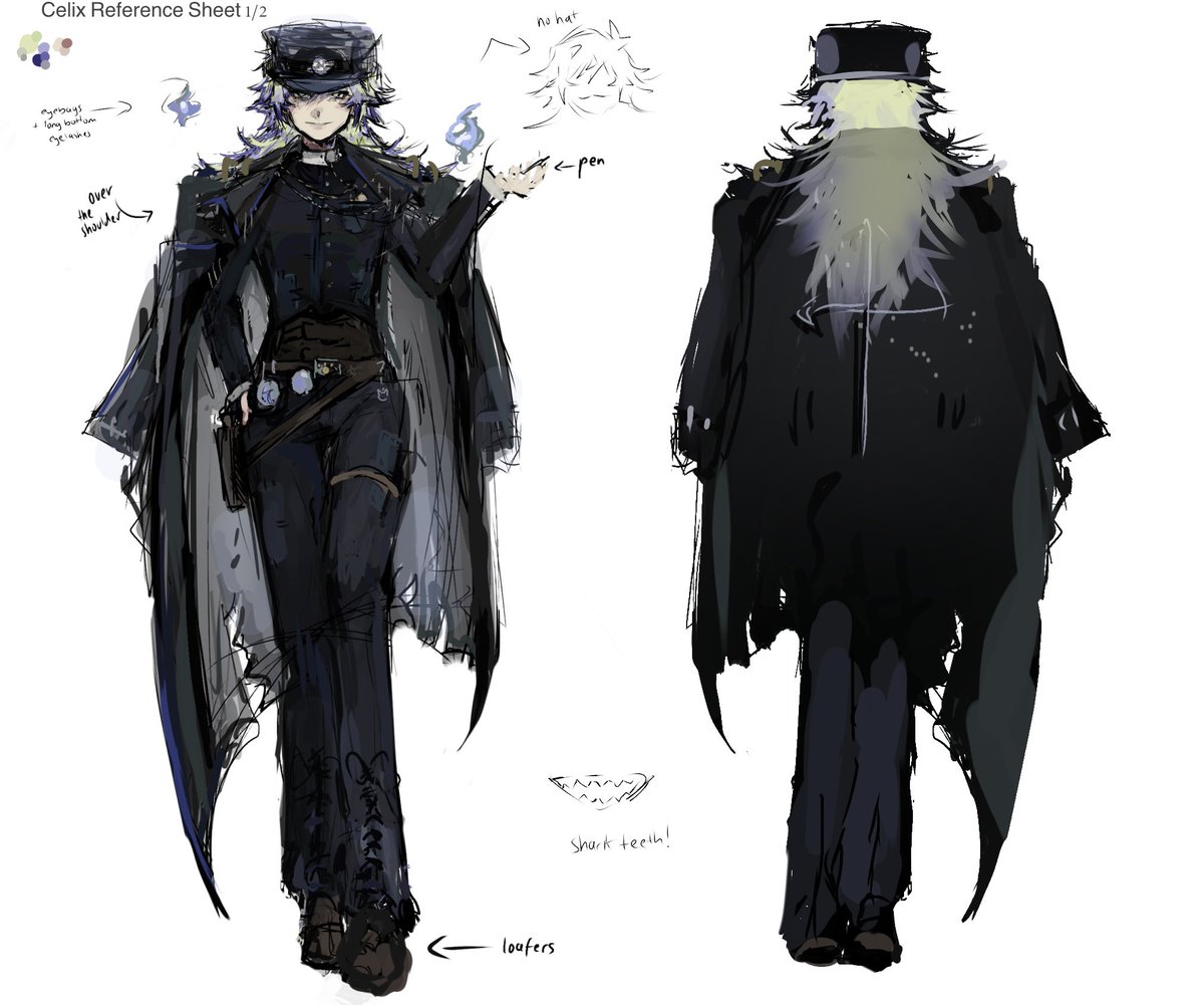 CelixVT's tweet photo. 🌂 reference sheet 💼
my full ref sheet for my main look! kind of! real happy i get to put this out 🤍🫶
—> #CelixArt https://t.co/BR7Z6hWUd0