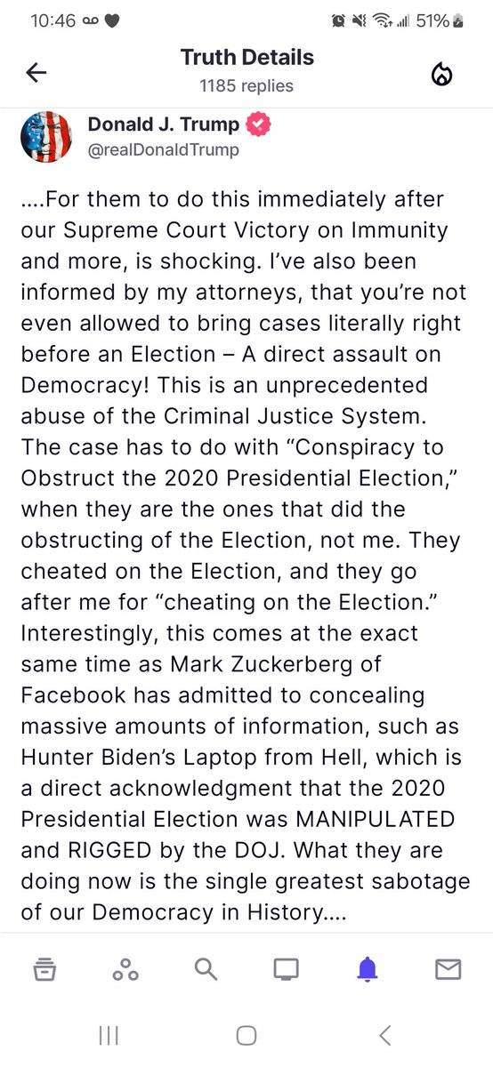 GeneralFulce's tweet photo. #Trump #DonaldTrump #DONALDTRUMP2024 #MAGA #america #fight #election #electioninterferance #corruption #jacksmith #doj #government #justice #facebookreelsviral #trendingreels #tiktokviral #shortsvideos #facebookviral #new https://t.co/eznKZWE7WZ