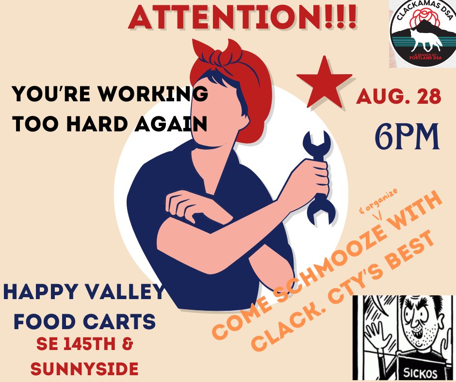 Come on out to our August social, tomorrow Aug 28th at 6pm! 😎😎😎