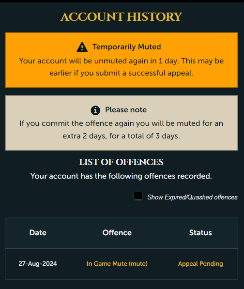Minnick_X's tweet photo. After seeing countless people in both my community and my clan (myself included) being hit with a mute offence overnight I'm convinced there's either been a mistake in the detection system or a bot farm mass reporting players. Please look these over.

@JagexTwisted @OldSchoolRS https://t.co/PogB7BTSWo