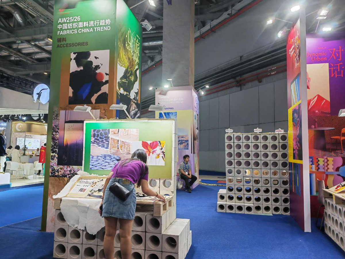 WelonF's tweet image. #ChinaInternationalTradeFairforTextilesandAccessories
😉We are here today sourcing newest fabric and accessories for swimwear SS26 !
#intertextile #AlapparelFabrics #Swimwearfabricsourcing #Textiles #Accessories