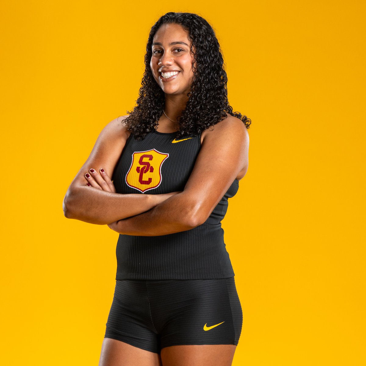 On Day 1 of the <a href="/WorldAthletics/">World Athletics</a> U20 Championships...

Reese Garland ➡️ discus throw final 🇺🇸

Incoming Trojan Tiana Eyakpobeyan ➡️ 100m final 🇳🇬

Incoming Trojan Shaiquan Dunn ➡️ 9th in shot put final 🇯🇲