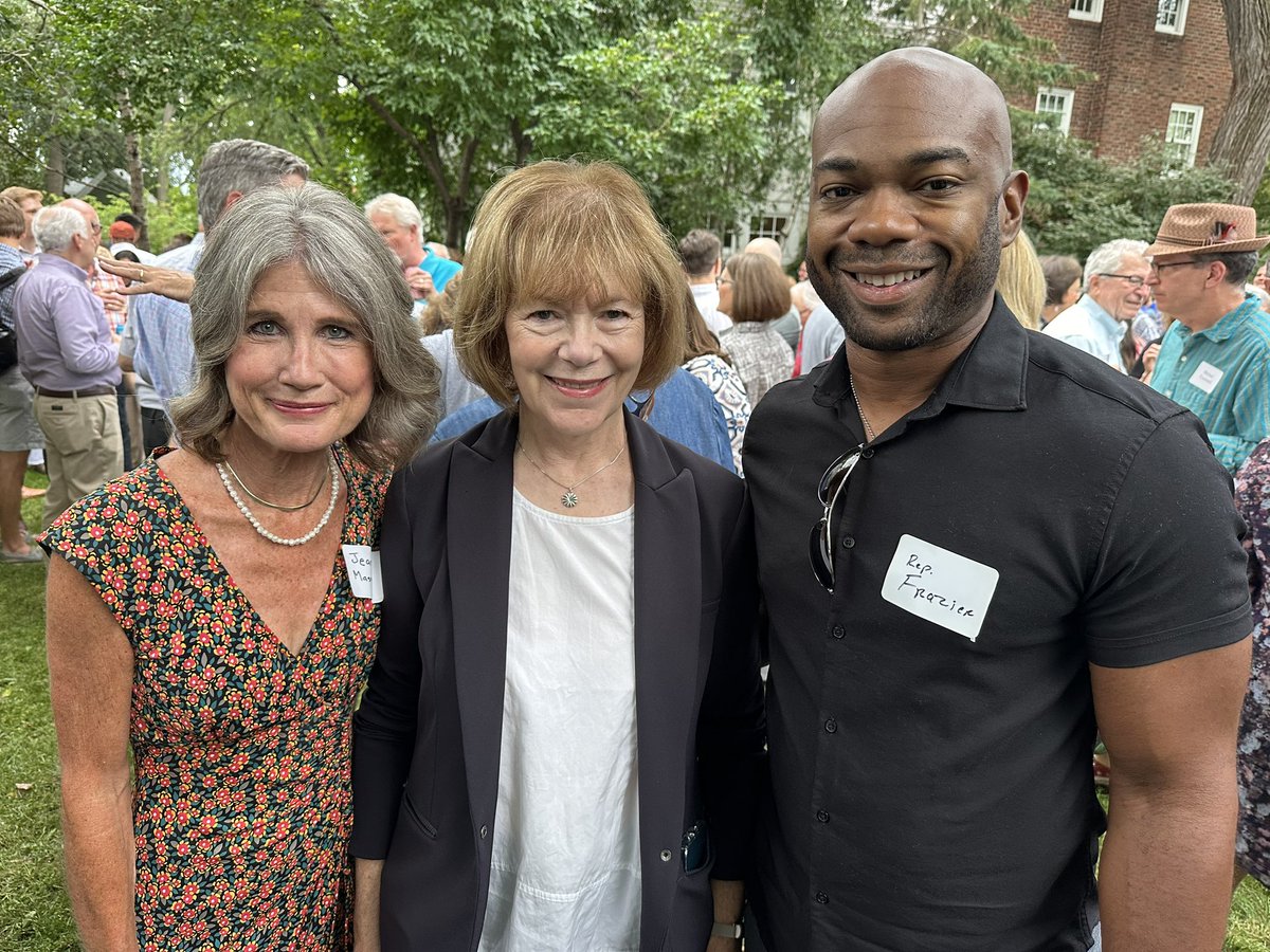 jkmassey's tweet photo. A fabulous evening celebrating with so many democracy champions! Thank you @rogerwheegaard and @cherylthomas3812 for hosting! @melissahortman @tinasmithmn @CedrickFrazier @RepJenSchultz @kenmartin1973 https://t.co/oMH4niWwPl