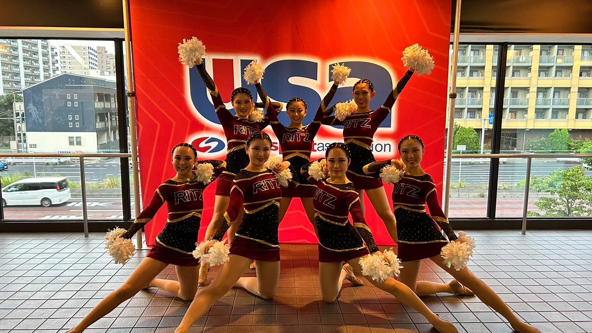 tmuRITZ's tweet photo. 【大会出場報告】

8月22日に開催されたUSA チアリーディング＆ダンス学生新人大会 / 学生選手権大会 2024 EASTに出場いたしました。

今大会の反省を生かし、秋のJCDA大会に向けてRITZ一同全力で精進していきます🔥

コーチをはじめ、応援してくださった皆さま、ありがとうございました🎀 https://t.co/9NUBPt0UQ3