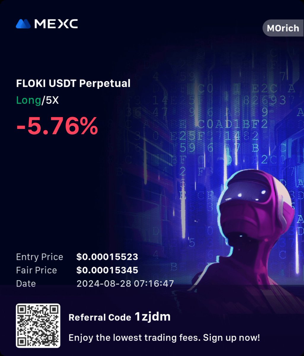 back again no stop loss reached we are going up #FLOKI