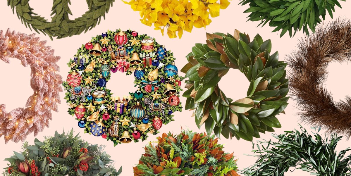 15 Christmas Wreath Ideas to Fill Your #home with Joy This Season: Deck the halls? More like deck the doors. bit.ly/3Z1GIzy