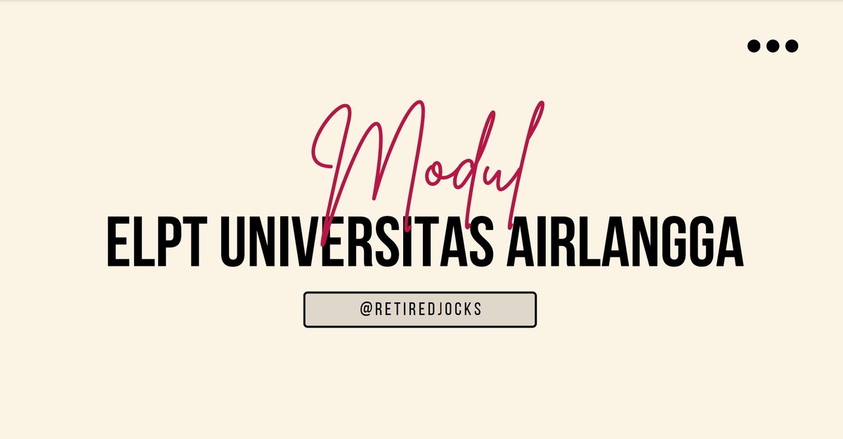 retiredjocks's tweet photo. HAI SEMUA GUE MANTAN PENJOKI YANG UDAH TOBAT WKWKWK DAN GUE JUAL MODUL PEMBELAJARAN TOEFL TIAP UNIV NIH DAN ISI MODULNYA BERDASARKAN SOAL YANG UDH PERNAH AKU KERJAIN WAKTU JOKI HEHEHE

- EPT UI
- SEU UNDIP
- ELPT UNAIR
- TKBI/ELT UNPAD
- ACEPT UGM
- BRITISH COUNCIL ENGLISHSCORE https://t.co/0tbaRPpPXG