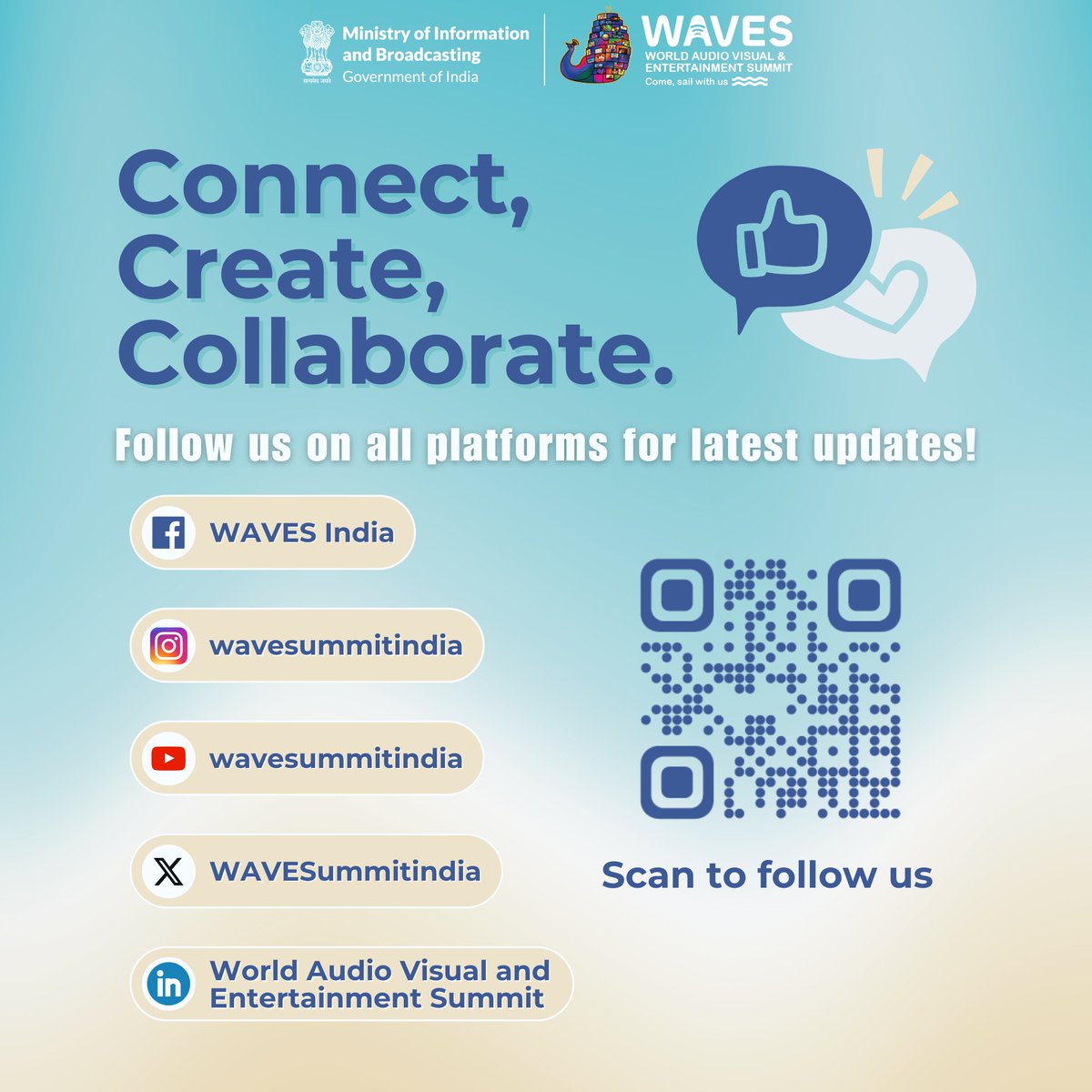 WAVESummitIndia's tweet photo. Follow us for latest updates 👇
#WAVESIndia #WAVESummit #WaveSummitIndia #EntertainmentSummit #IndiaEntertainment #MediaEntertainment https://t.co/cLUJythcEb