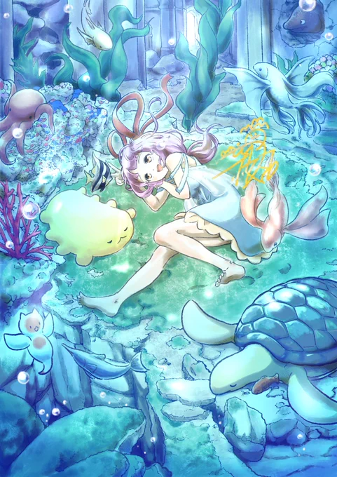 #オリジナルイラスト 過去絵④