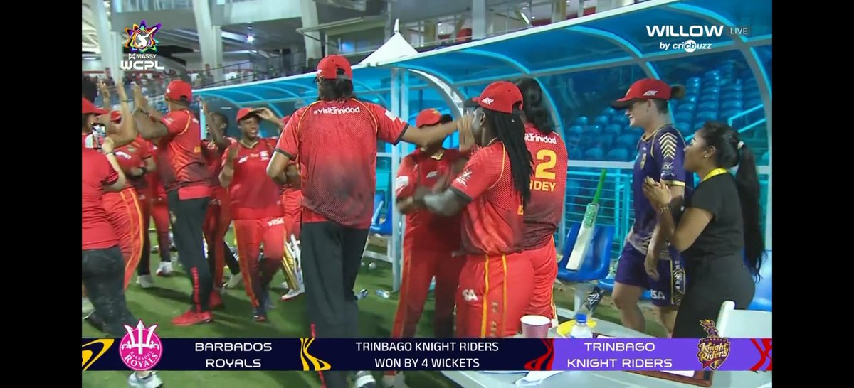 iemSRKian's tweet photo. @TKRiders @shikhashauny @Dottin_5 @JemiRodrigues @JJonassen21 Yaaassss we won #TKRW https://t.co/Wl8NiRnbaE