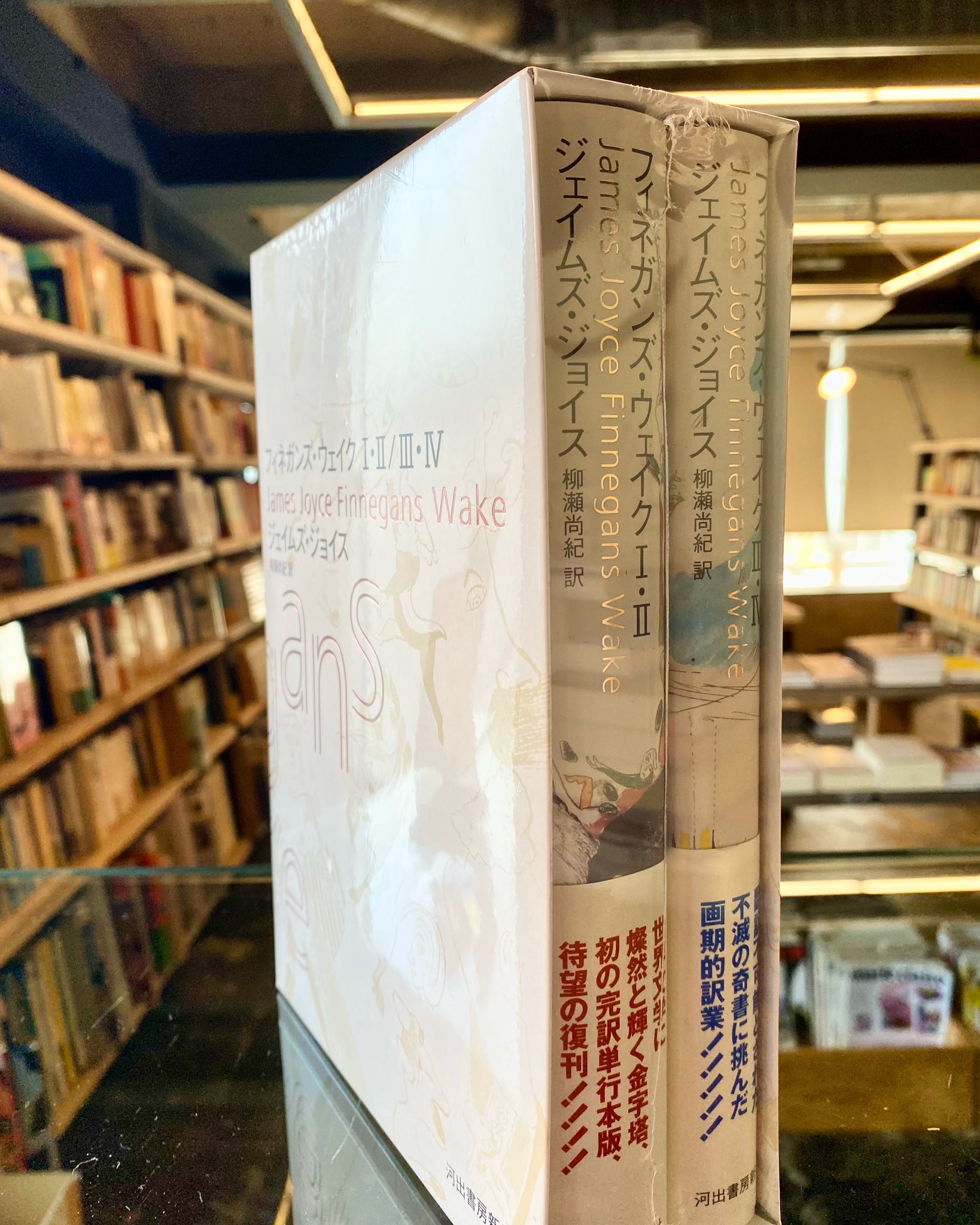 フィネガンズ・ウェイク Ⅰ・Ⅱ/Ⅲ・Ⅳ セット フィネガンズ・ウェイク