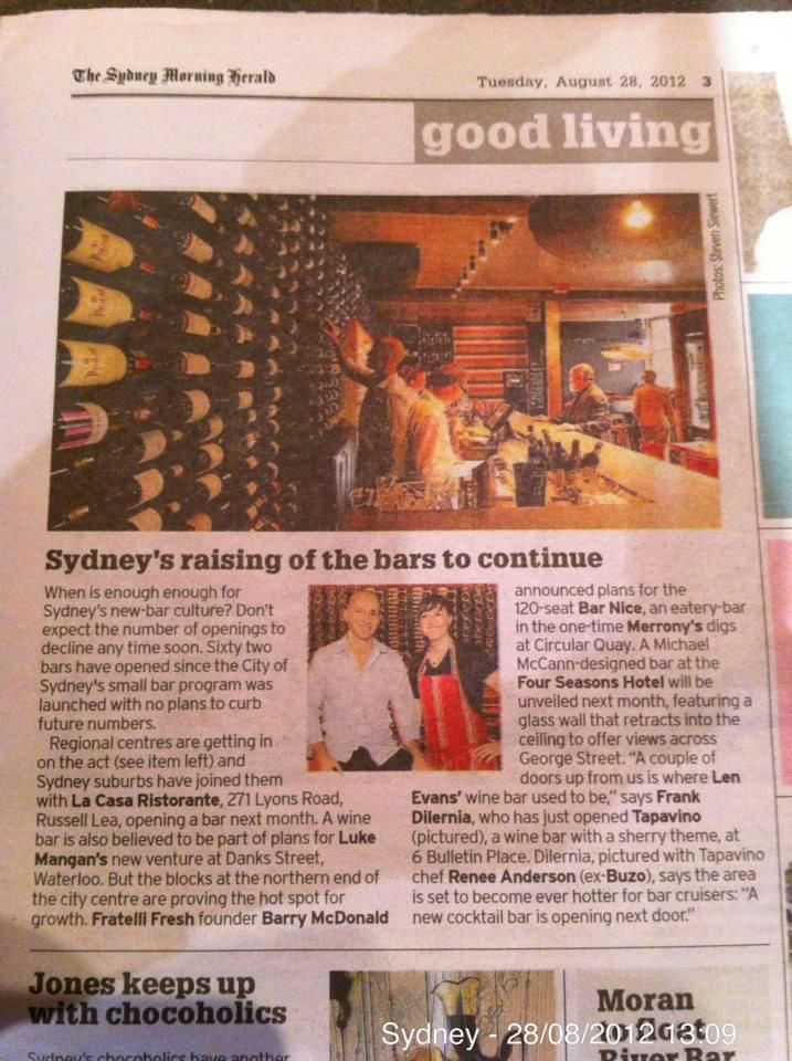 How time flies. 12 years ago, raising the bar! 

#Sydney 
#winebars #sherry