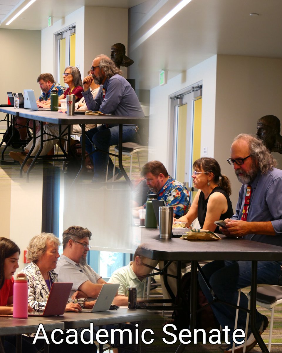 Check out our latest on the Academic Senate. It's way more interesting than it sounds, trust us!