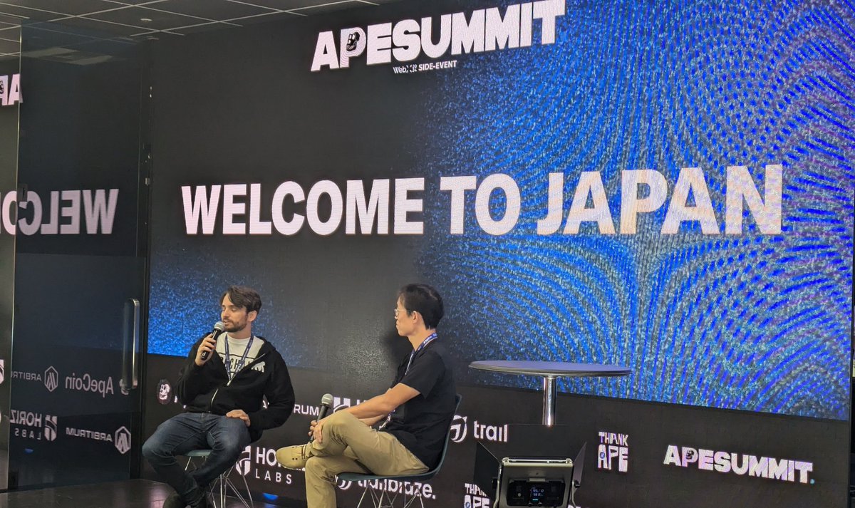 DropMiin's tweet photo. #APESUMMIT #WebX2024 https://t.co/Oy06vkO4A2