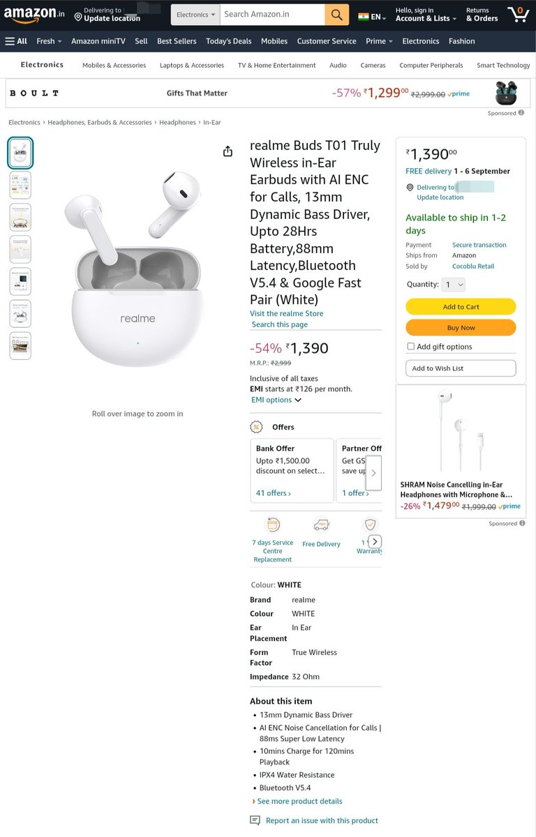 TechCrux4U's tweet photo. #realmeBudsT01 👀👇🏻

https://t.co/NFStY6shQ1 https://t.co/zgfEzjitmS