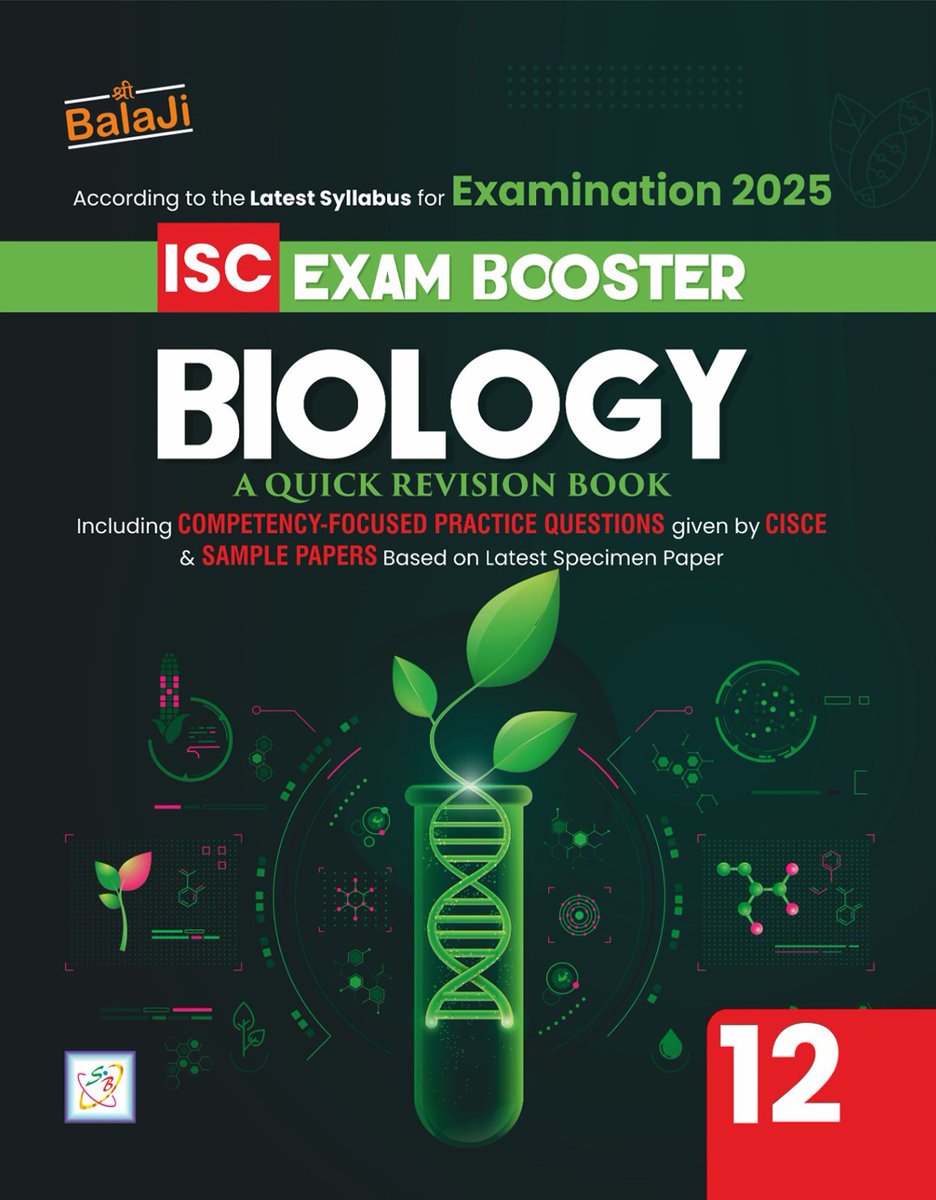 shribalajibooks's tweet image. Newly Launched &quot;ICSE / ISC Board Exam Booster Books&quot; for 2025 Board Exams.

Click Here to buy these Quick Revision Books.
shribalajibooks.com/product-catego…

#ICSEBoard #iscboard #ICSE #biology #chemistry
#12thgrade #10thgrade #exams #boardexam2025
#boardexampreparation #Exambooster