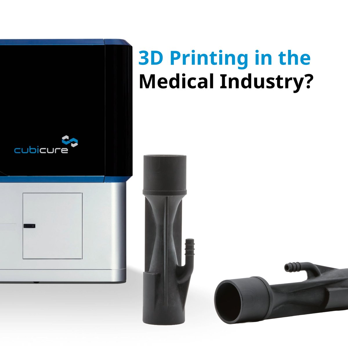 Did you know that our machines are ideal for the medical sector?
Our materials are halogen-free and can offer high precision, making them perfect for producing tools in small or large quantities, and the best part is that you can customize the shape or form to reflect your needs.