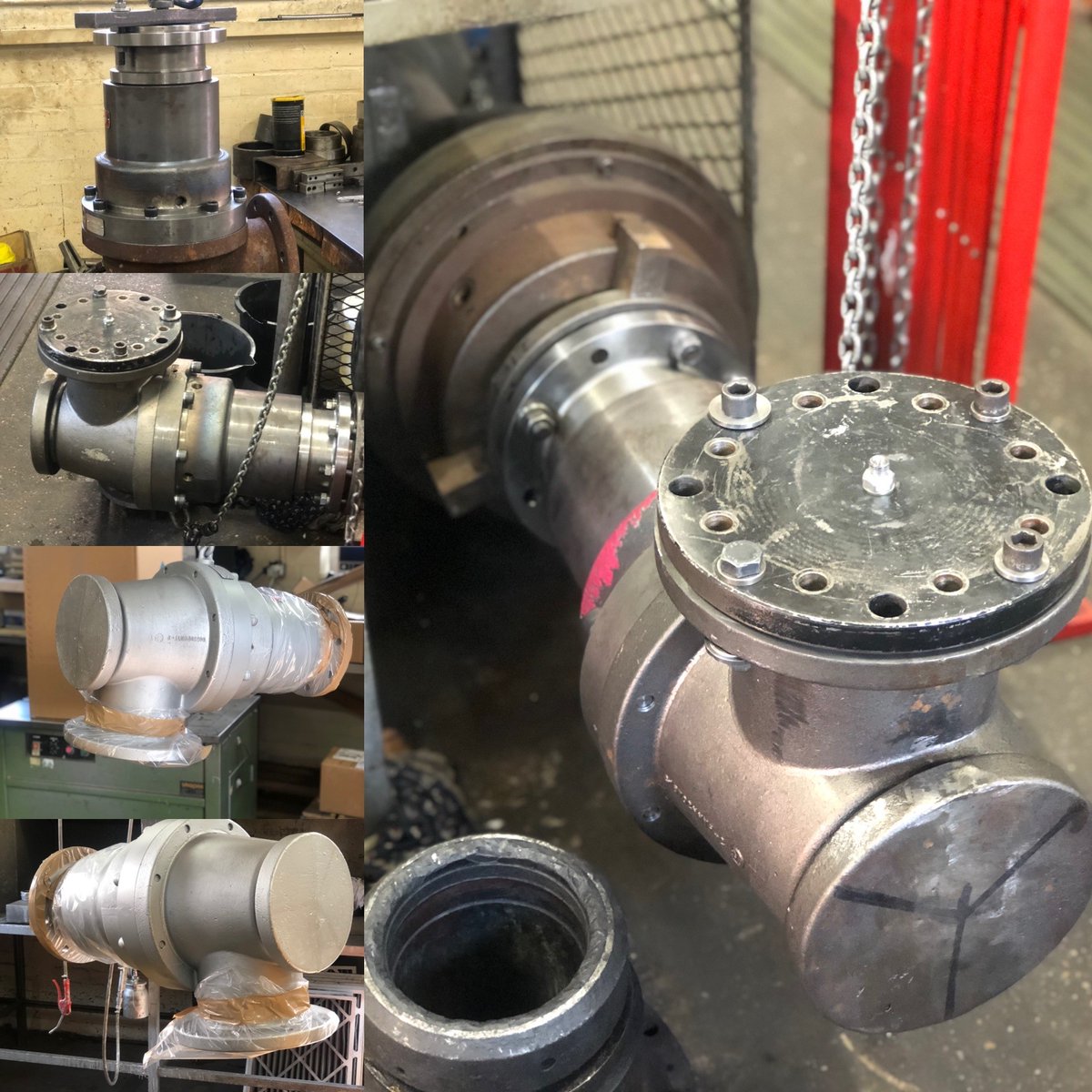 One of the larger rotary unions we have manufactured, 5”
⁠
#RotaryUnions #swiveljoints #ukManufacturing #leamingtonspa #ukmfg #gbmfg #ukmanufacturer #engineers #engineering #maintenance