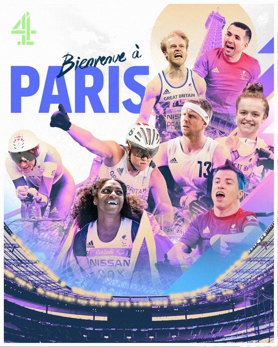 C4 Paralympics (@c4paralympics) on Twitter photo The wait is over 🇫🇷
Let's GO <a href="/ParalympicsGB/">ParalympicsGB</a> 😤
#C4Paralympics | #ParalympicGames | #Paris2024 The wait is over 🇫🇷
Let's GO <a href="/ParalympicsGB/">ParalympicsGB</a> 😤
#C4Paralympics | #ParalympicGames | #Paris2024