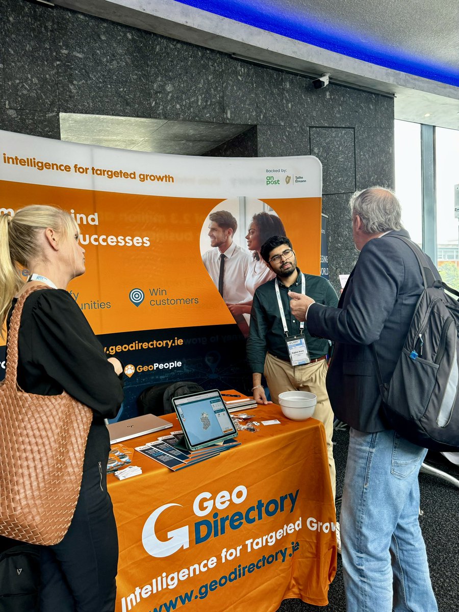 GeoDirectory_ie's tweet image. Proud to have sponsored and exhibited at @igc2024dub in @DCU . It was fantastic connecting with global industry leaders, showcasing our solutions, and discussing the future of geospatial data. Thanks to everyone who visited our stand 😇

#IGC2024 #GeoDirectory #GeospatialData