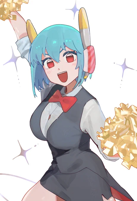 くら寿司の子に応援されたい#くら寿司お絵かき 