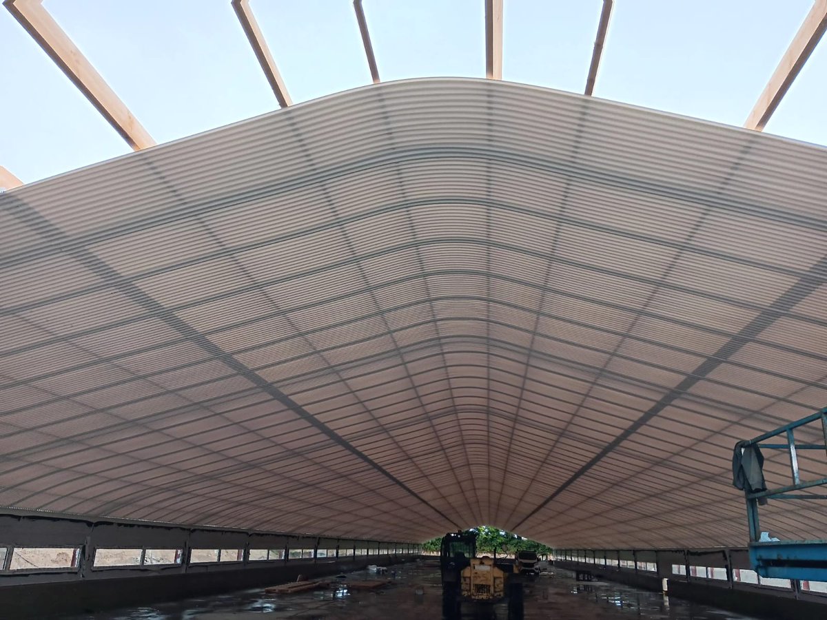 EuronitIreland's tweet photo. ⌛COMING SOON⌛
Great work being carried out by Mulcahy Steel on these poultry houses. We were delighted to supply our Euronit AgriLiner and AgriBild Plus metal sheeting for this project. Looking forward to seeing the finished units!

#Euronit #AgriLiner #AgriBild #FarmBuildings https://t.co/OZSC7yHSY1