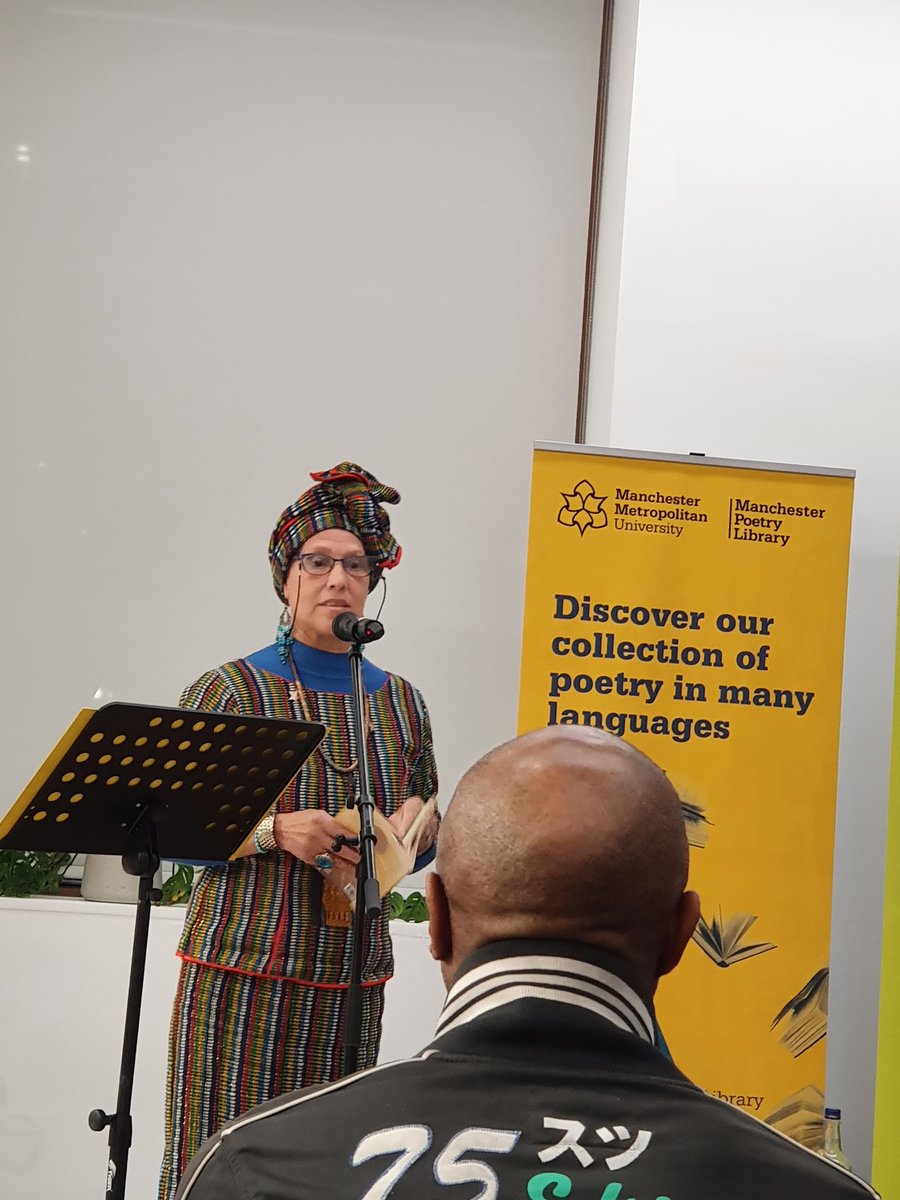 fly_press's tweet image. Lets look back to when Tina Tamsho-Thomas performed at our Northern Poets showcase at Manchester Poetry Library. We just want to thank @McrPoetryLib for continuing to work on events with us and supporting our local authors!!#FlyToLibraries 

#Poetry #ManchesterLibraries…