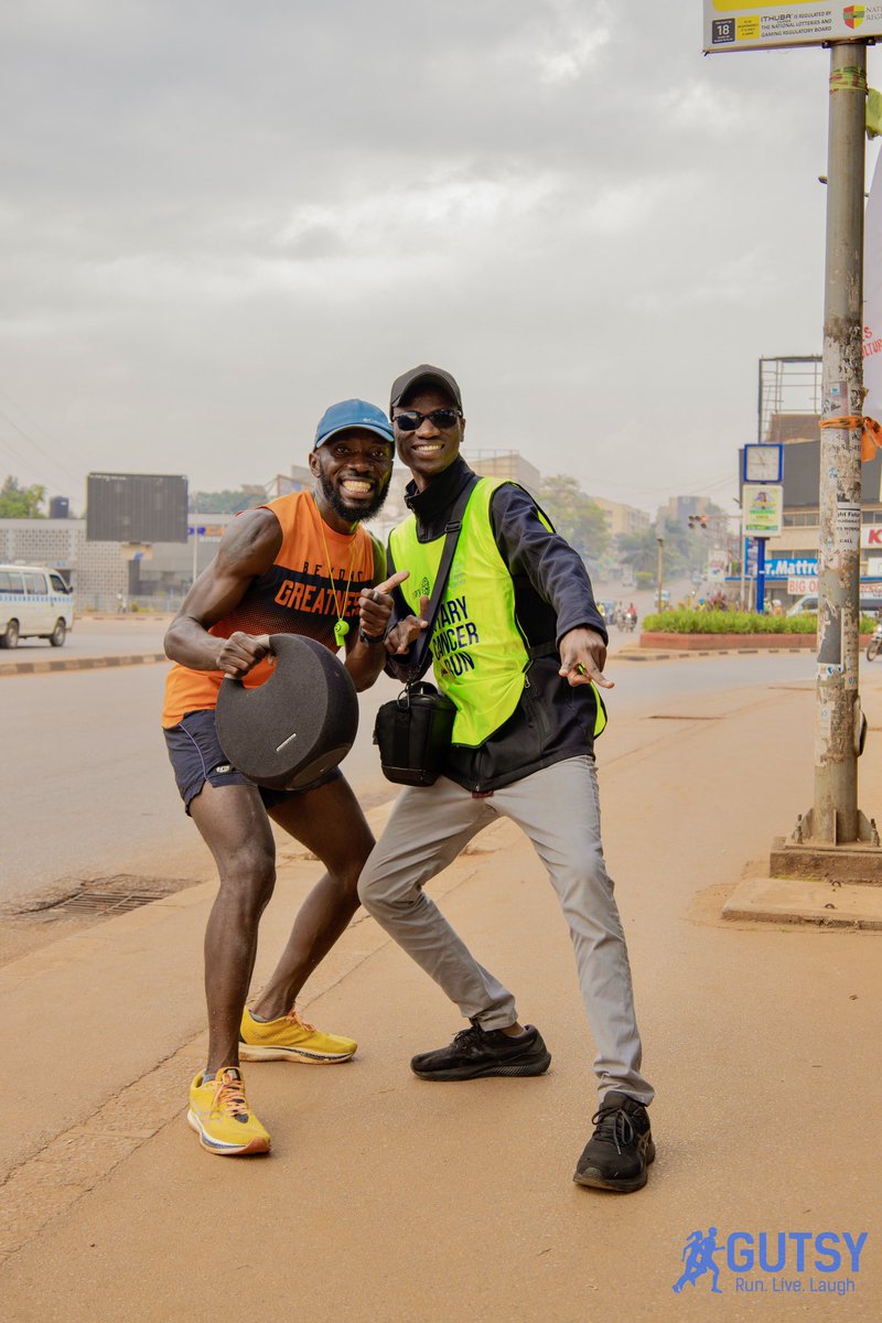BrianKiira's tweet photo. Days later and we’re still delighting in the marvel that was the @UgRotaryCancerP. As part of the run’s official route partners @gutsybunch, ours was to make sure that you had a great experience on the road. And I think we did well! Time to recover our voices. Kudos, Team. 👏🏾👏🏾 https://t.co/KOh8RqoLjY