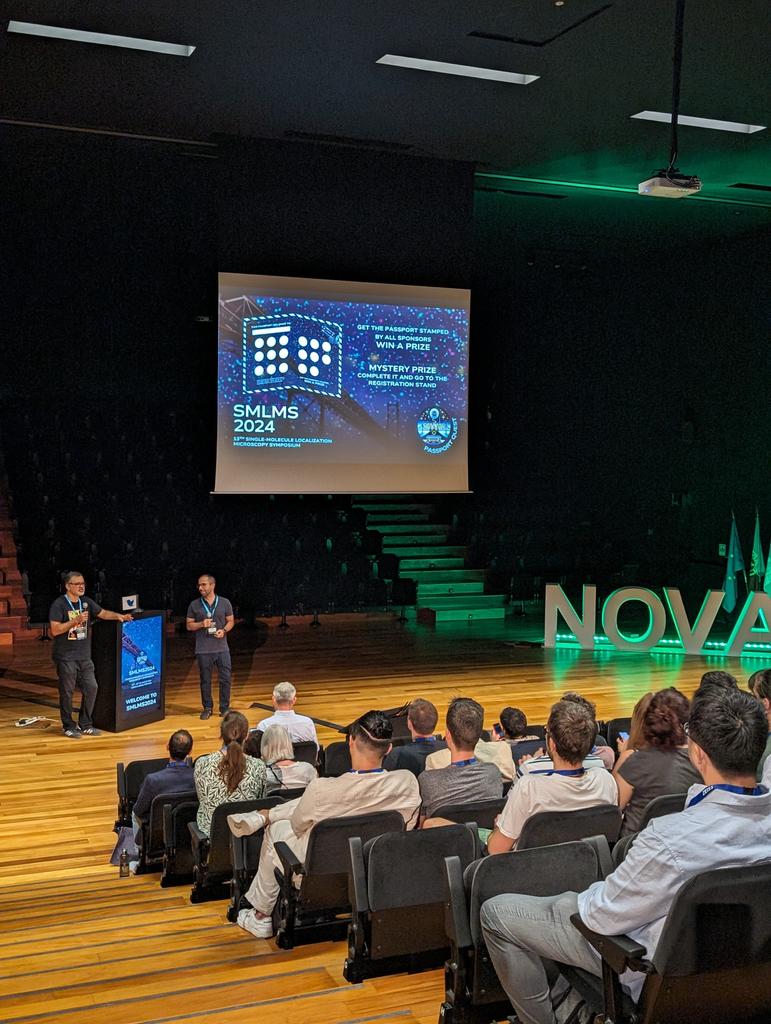 #SMLMS2024 is starting, amazing line-up of speakers!