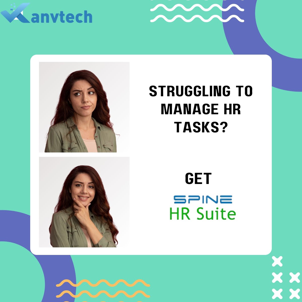 Kanvtech's tweet photo. Are you struggling with HR tasks? Switch to Spine HR Suite for effortless management! Simplify your workflow today.💼✨
Know More:https://t.co/La5CRJuZN3
#HRManagement #HRTech #BusinessSolutions #EfficientHR #HRTools #SpineHRSuite #Kanvtech #HRSoftware https://t.co/e6P6xnSzhC