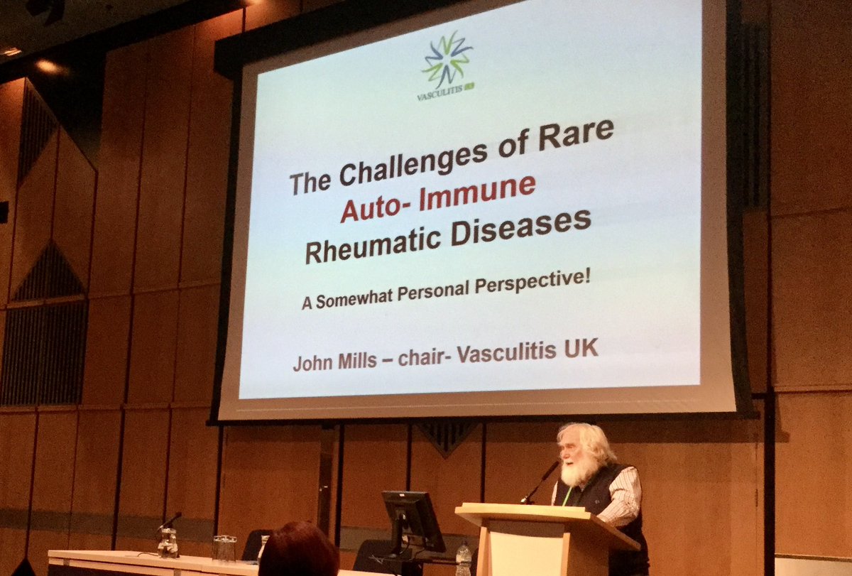 Vasculitis - In memory of John Mills MBE 💙💚 tweet media