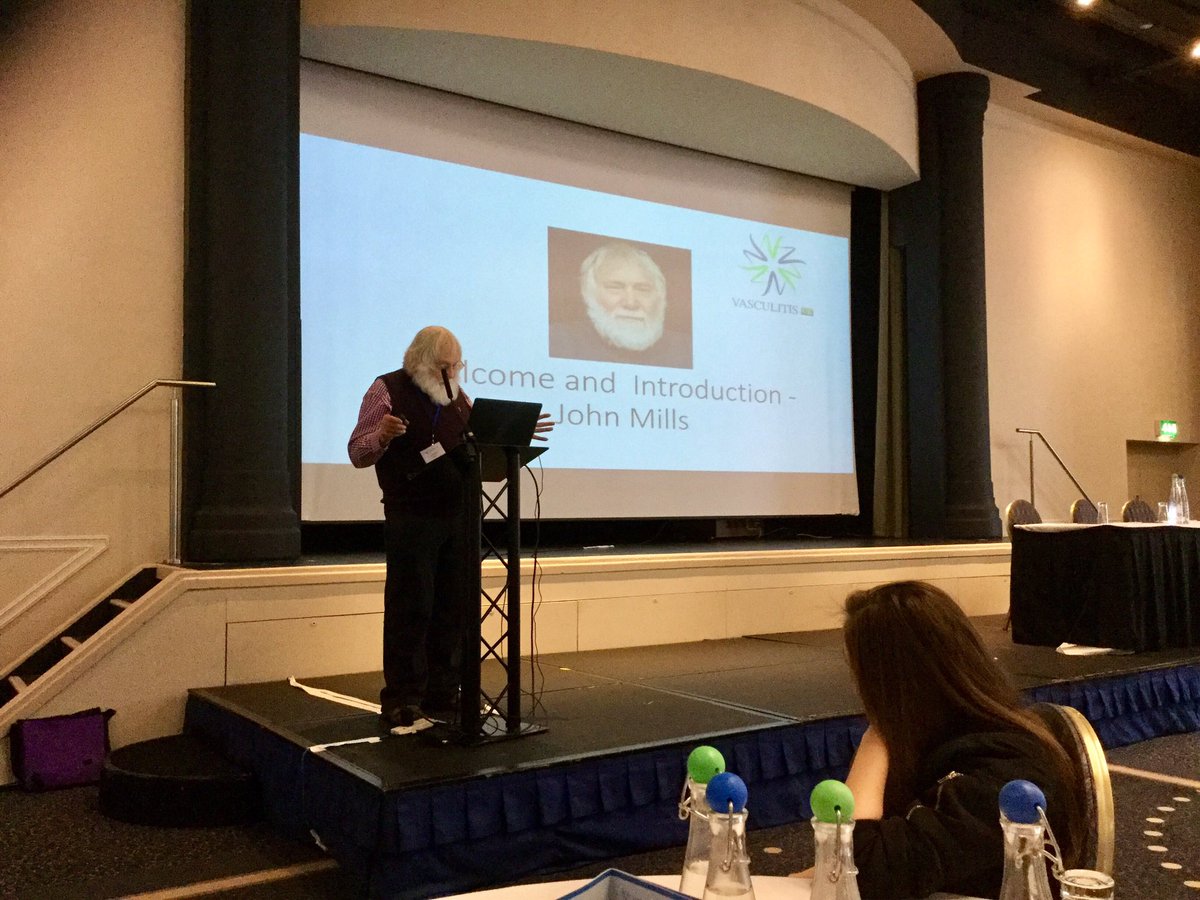 Vasculitis - In memory of John Mills MBE 💙💚 tweet media
