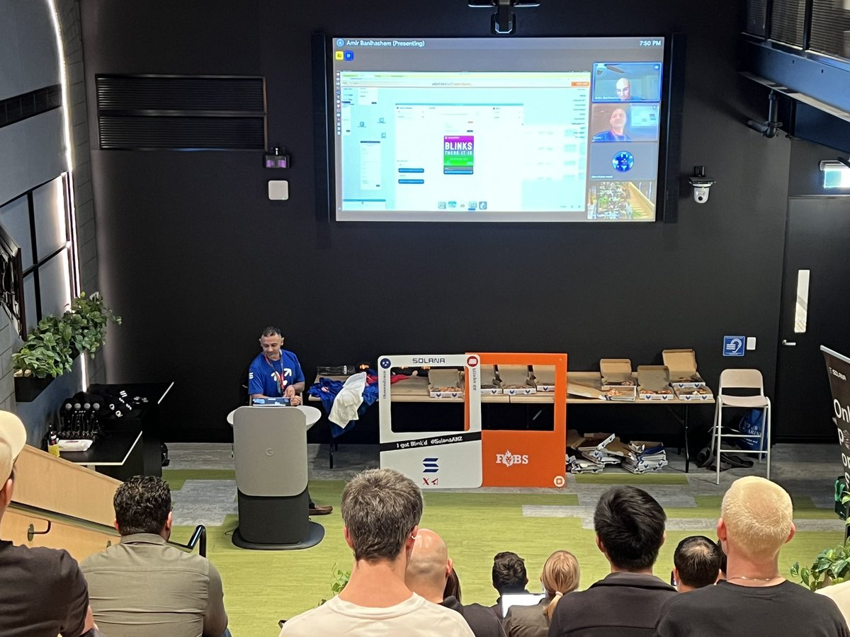 Had the <a href="/blinks_gg/">blinks.gg</a> team dialled in who built an end-to-end Blink in ~15 minutes! 🙏