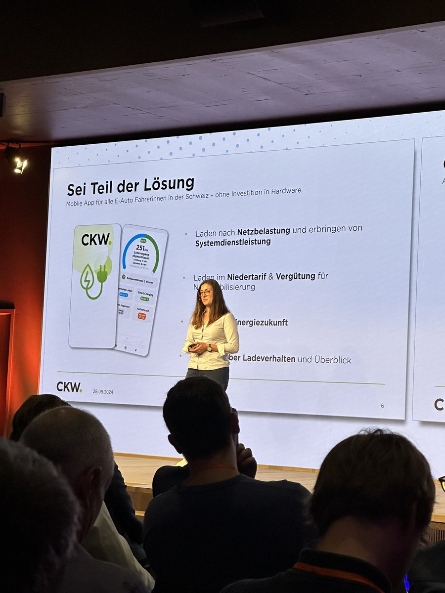 Barbara Schaffner (@baschaffner) on Twitter photo <a href="/elektroplanAG/">elektroplan Buchs & Grossen AG</a> <a href="/noahheynen/">Noah Heynen</a> @Helion_ch <a href="/IWB_Basel/">IWB</a> @PrimeoEnergie <a href="/CKW_Luzern/">CKW</a> #EnergiewendemacherIn2024 ausser Konkurrenz
Smart Charging App optimiert Ladevorgang von e-Autos und trägt zur Stabilisierung des Stromnetzes bei.
<a href="/CKW_Luzern/">CKW</a> <a href="/elektroplanAG/">elektroplan Buchs & Grossen AG</a> <a href="/noahheynen/">Noah Heynen</a> @Helion_ch <a href="/IWB_Basel/">IWB</a> @PrimeoEnergie <a href="/CKW_Luzern/">CKW</a> #EnergiewendemacherIn2024 ausser Konkurrenz
Smart Charging App optimiert Ladevorgang von e-Autos und trägt zur Stabilisierung des Stromnetzes bei.
<a href="/CKW_Luzern/">CKW</a>