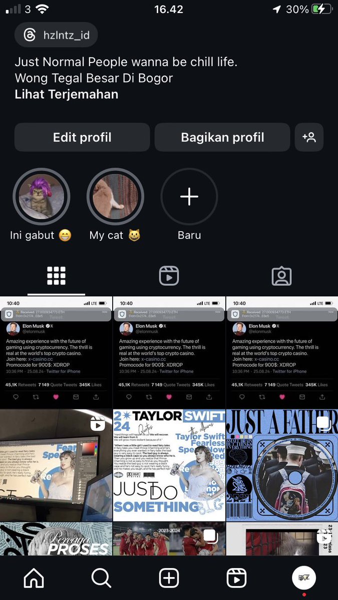 H_risHzeLnuTz's tweet image. Ada yang sama gak guys? Feeds IG sama story di spam sama beginian?

#Aulia #Airin #Undip #instagram