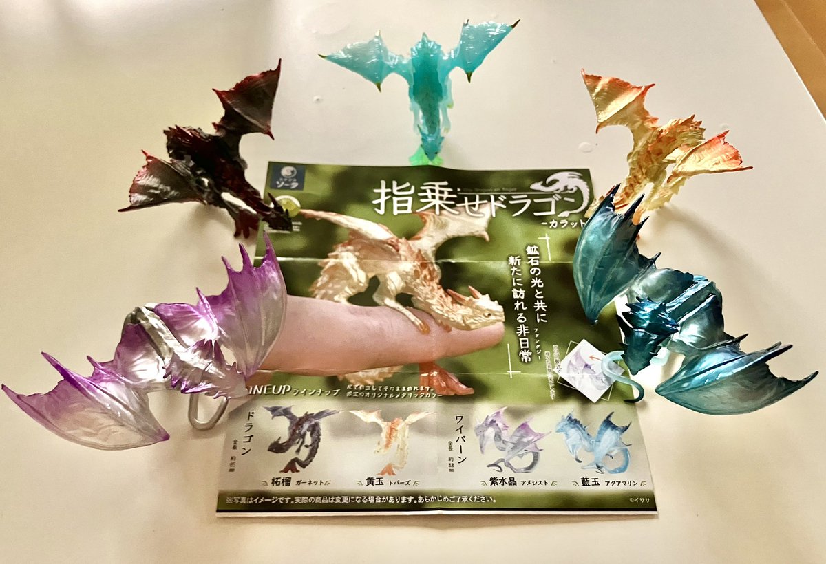 Lucle_Abyss_7's tweet photo. とってもとっても素晴らしい⁽⁽ ◝(´꒵ `◍)◟ ₎₎

#指乗せドラゴン　#スタジオソータ
イササさん(@isanatolu ) https://t.co/ZzYjcdOLlB