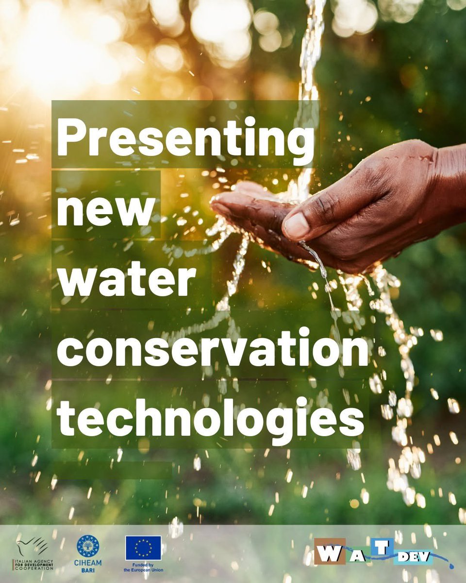 WatDev1's tweet photo. 👩🏽‍🌾💧By presenting and implementing #waterconservation technologies with the active participation of #WUAs, we ensure that the local communities in #EastAfrica and #Egypt have a voice in the process.

#WATDEV https://t.co/ITV85CeqP5