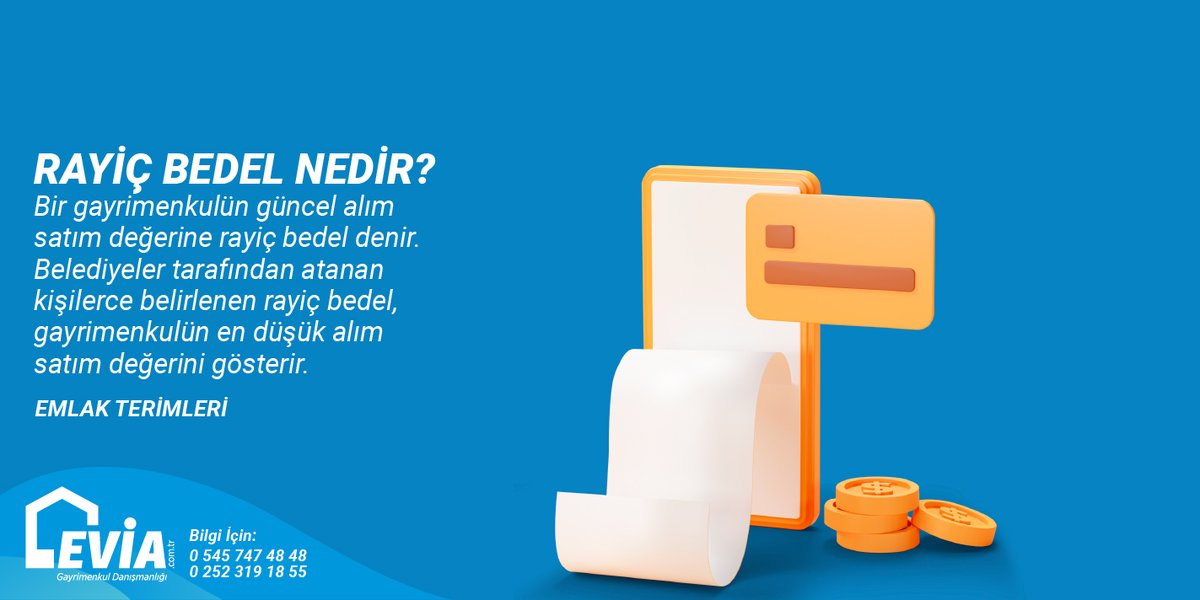 Rayiç Bedel Nedir? 

Detaylı bilgi için ;
Ertuğrul Aydın
0545 747 4848
0252 319 1855
#bodrum
#bodrumdasatılık
#bodrumdasatılıkev
#bodrumdasatılıkvilla
#bodrumdasatılıkmüstakilev
#eviagayrimenkul
#eviacomtr
#rayiçbedeli