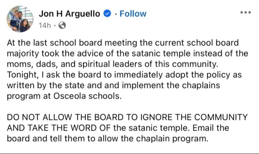 LucienGreaves's tweet photo. School board member @JArguelloSchBd of Osceola county, Florida, giving us the satisfaction of a public temper tantrum. https://t.co/2iIcTKm9C9