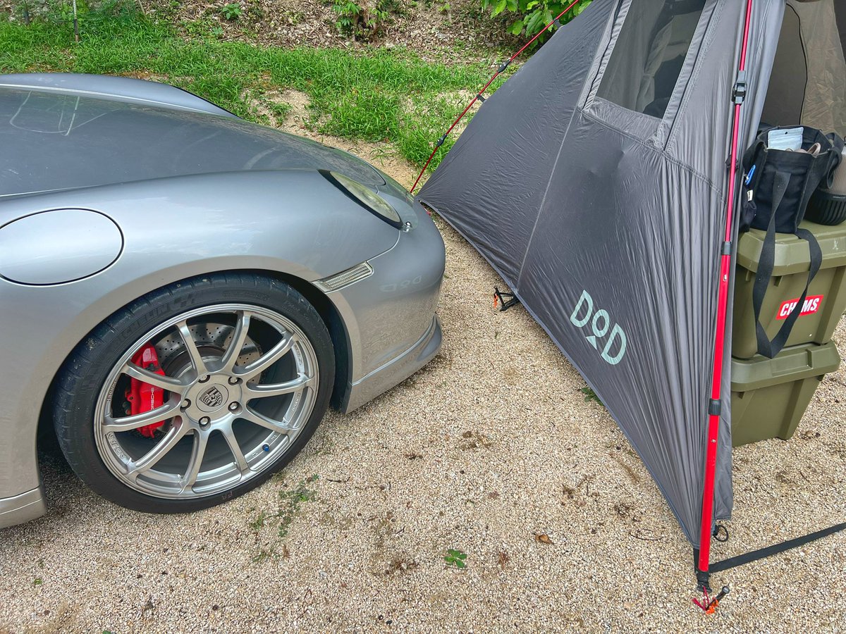 846pom's tweet photo. 久々のキャンプ♡

#キャンプ 
#ポルシェ 
#ケイマン 
#Porsche 
#cayman 
#camp https://t.co/pz8BabOdiJ