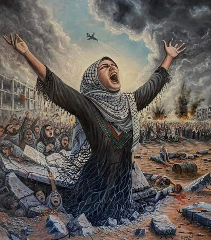 İsrail zulmü ve insanlık kıyımının karşısında pasif direnişimin hüznü ve mahcubiyetini yaşıyorum. 😞