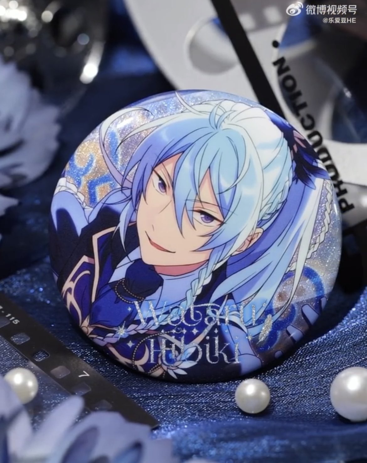 あんスタ中国限定中国缶バッジ誓約缶バッジ白スーツ零2個