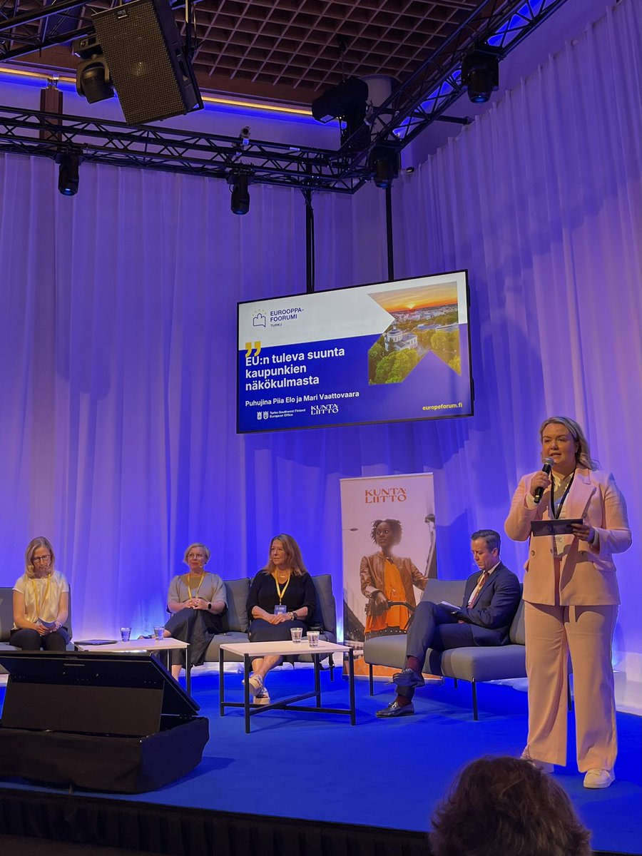 Eurooppa-foorumi Turussa 28.-30.8.! Nyt keskustellaan EU:n tulevasta suunnasta kaupunkien näkökulmasta. Kaikkia puheenvuoroja voi seurata myös netissä jos et pääse paikalle!