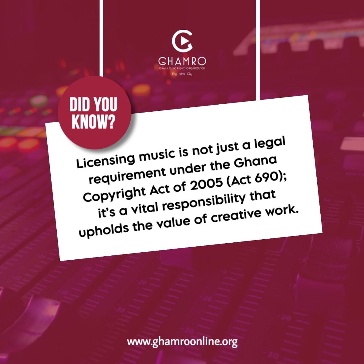ghamroonline's tweet photo. Ensuring you have the proper licenses in place means you’re supporting the artists, composers, and producers who bring our culture to life.
#MusicRights #SupportCreativity #GHAMRO https://t.co/PWm9uwBPIu