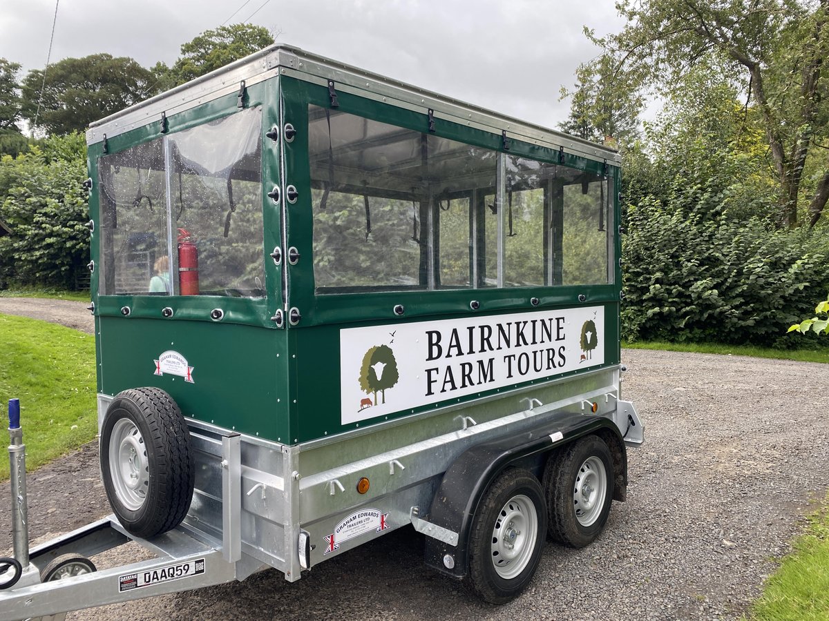 Exciting times - now offering Farm Trailer Tours! bairnkinecottages.co.uk/farm-tour