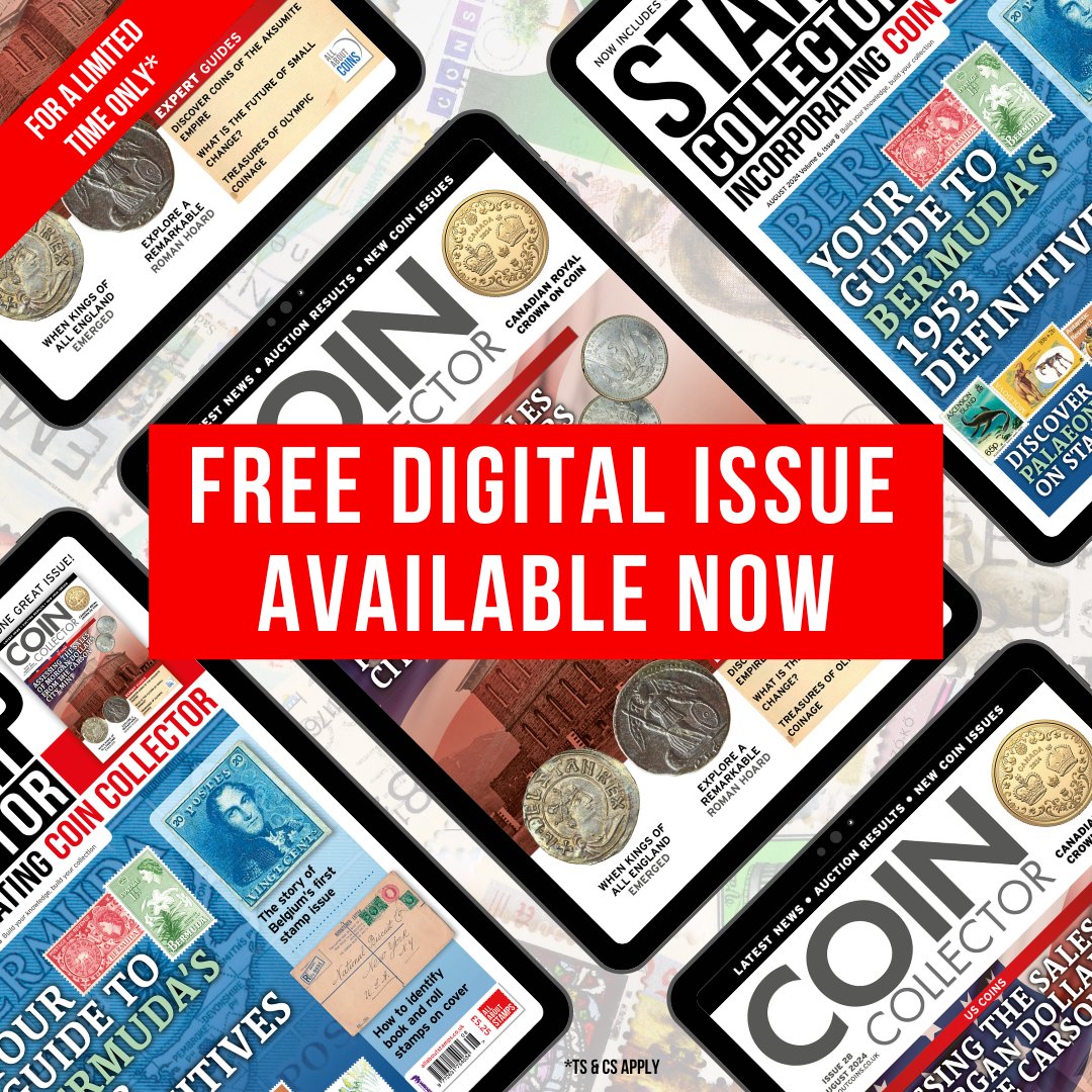 There's still time to download your free issue of Stamp Collector incorporating Coin Collector⏳ download yours at pocketmags.com/free/265572

*Ts &amp; Cs Apply