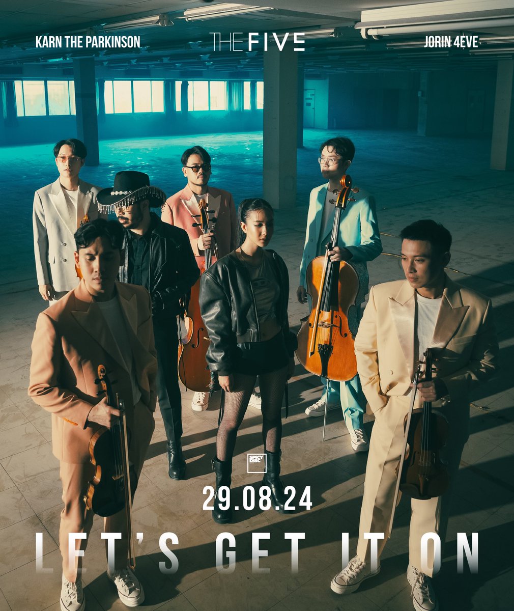 spicydisc's tweet image. 📌 1st Debut Single | THE FIV5 feat. Karn The Parkinson , Jorin 4EVE

Let’s Get It On 
29.08.24 | 12PM
YouTube : SPICYDISC

#LetsGetItOn
#THEFIV5
#Jorin4EVE
#THEPARKINSON
#SPICYDISC