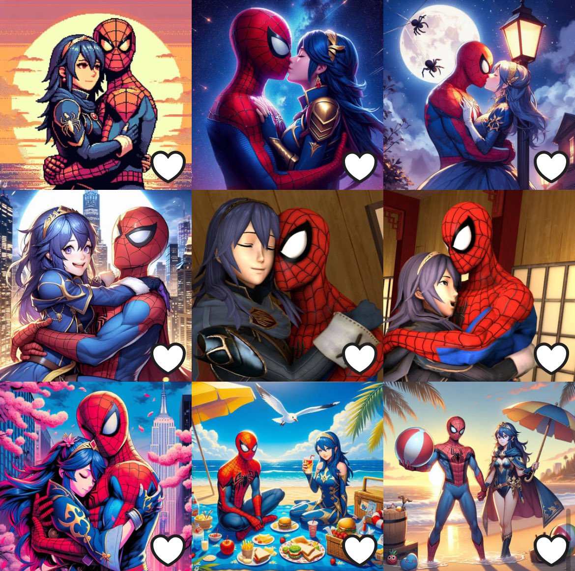 Sniffmf's tweet photo. これ系だとスパイダーマン×ルキナがかなりの勢力を得てる
最近真相が明らかになったらしい https://t.co/lMxZdB922K