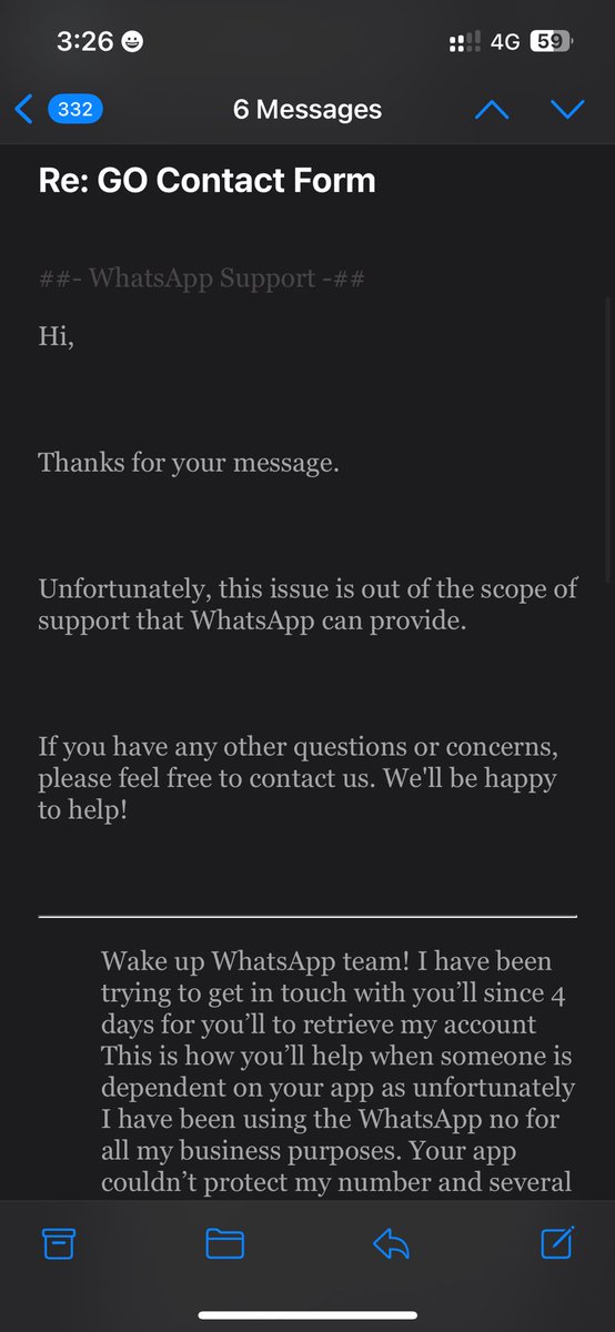 ankitamaity28's tweet photo. @WhatsApp @jankoum @brianacton 
Are you serious !!! That’s all that u have to say! https://t.co/EXIP0NYfYB
