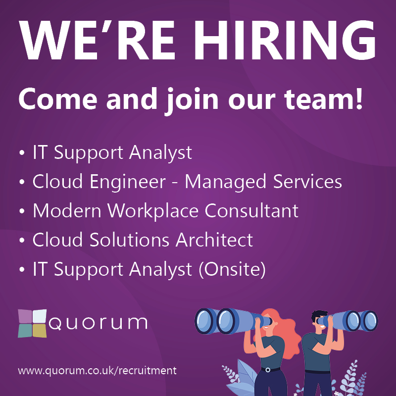 QNRLtweets's tweet photo. We're Hiring!⬇️
If you want to work with the industry’s best problem solvers in an #employeeowned company that enhances business capabilities with technology and creates long-term impact, we’d love to hear from you.
Learn more: - https://t.co/sDcdCHoUal
#OneQuorum #Hiring https://t.co/A7wSuqjkvz